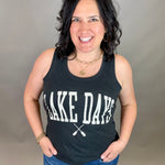 Black Lake Days Racerback Tank Tops- Tanks WINDMILL GYPSY