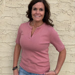 Misty Rose Sage Top Top - Tee THREAD & SUPPLY
