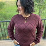 Mahogany Blythe Sweater