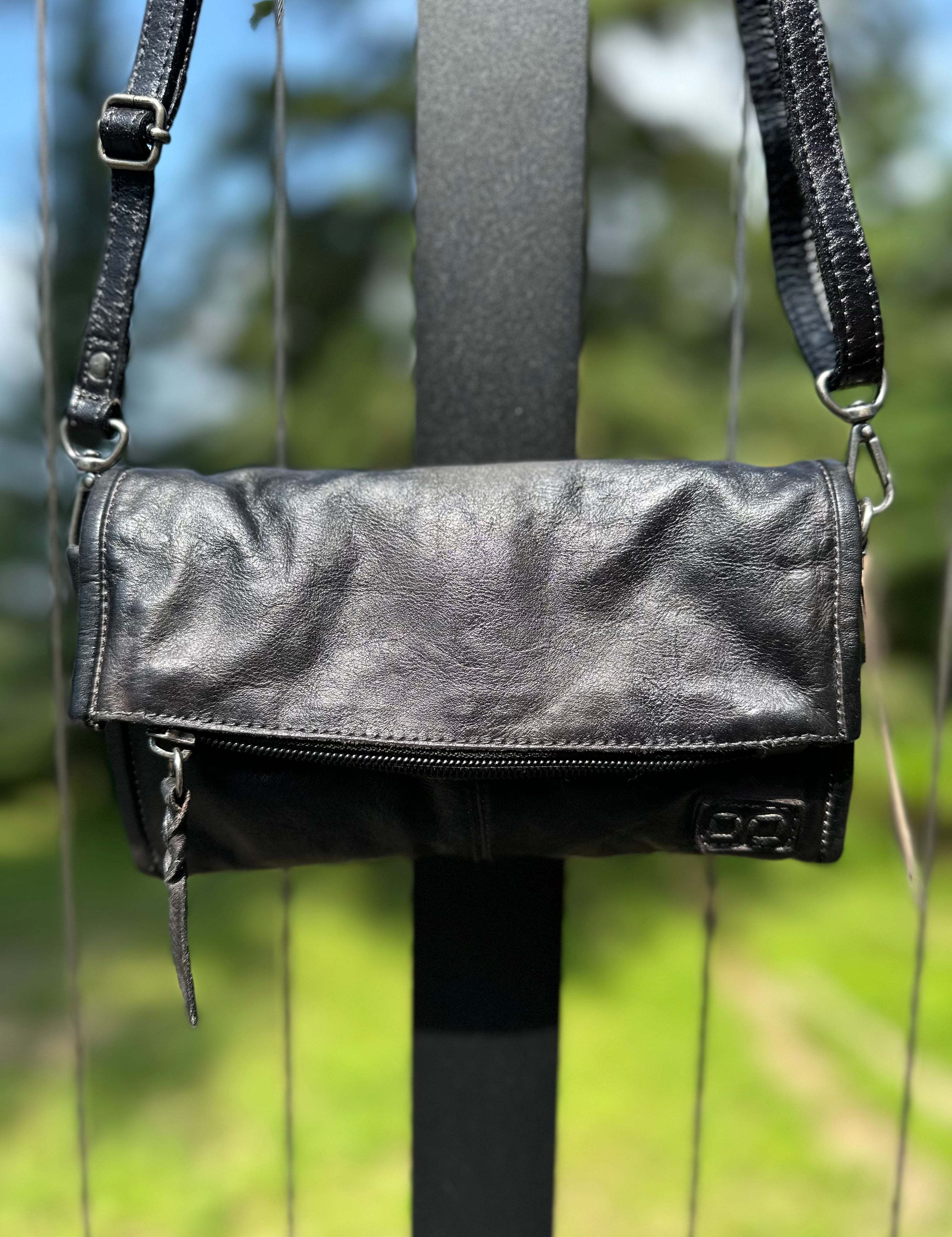 Bed|Stü Black Amina Crossbody Bag Bags- Purses BED STU
