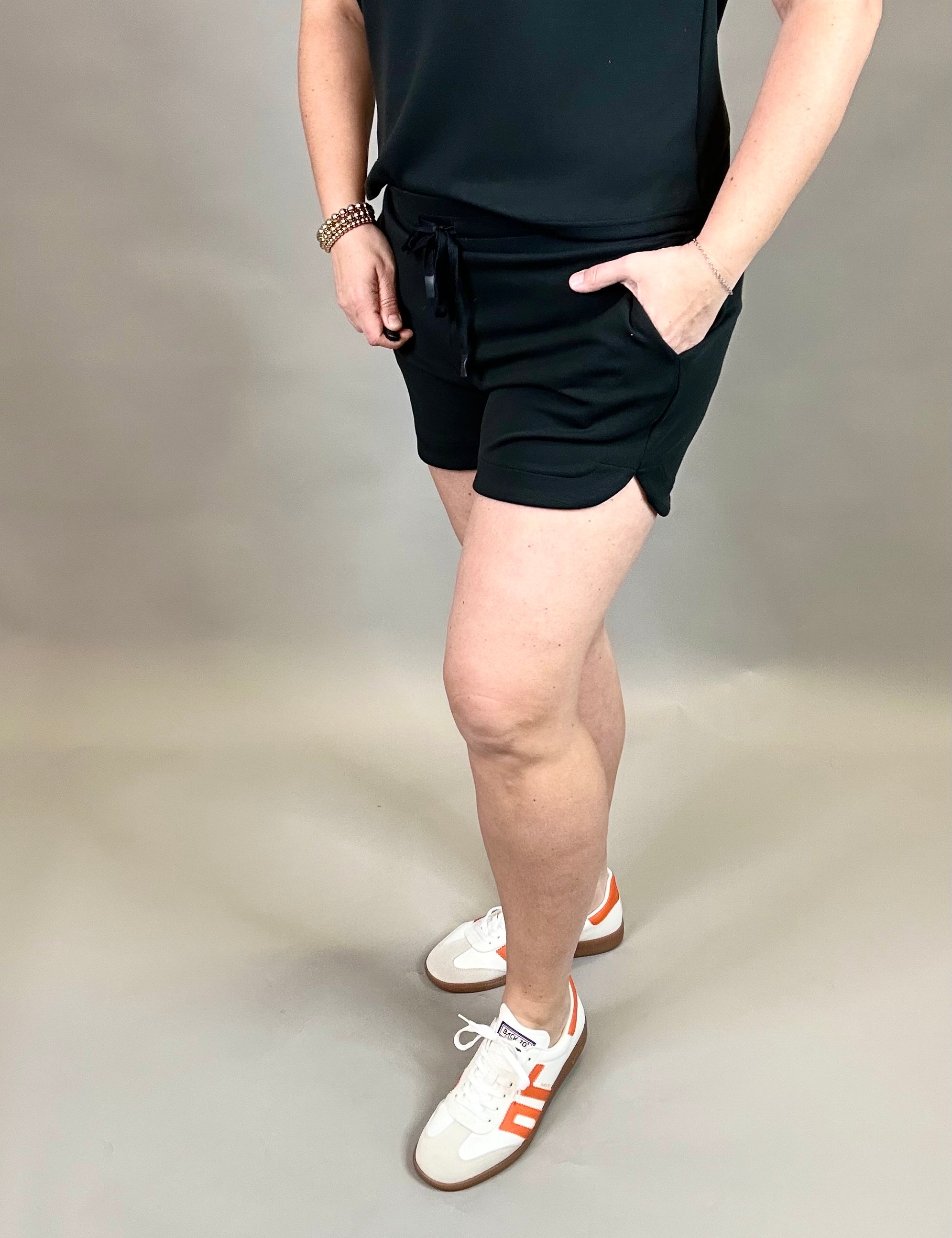 Black Rosie Shorts Bottoms - Shorts THREAD & SUPPLY