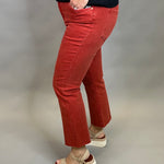 Paprika Kelsey Ankle Flare Jeans Bottom- Pants KUT FROM THE KLOTH
