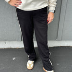 Black Faye Straight Leg Pant Bottoms - Pants KUT FROM THE KLOTH