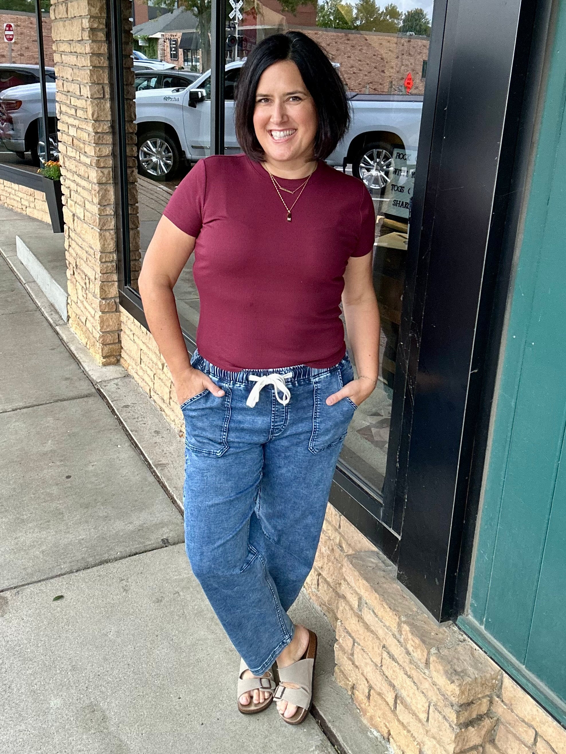 Avril Pants Bottom- Jeans THREAD & SUPPLY