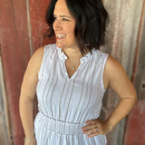 Ivory Taupe Amorette Dress Dresses THREAD & SUPPLY