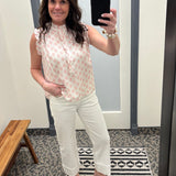 Anita Printed Tank Blouse Tops- Blouses FLAG AND ANTHEM