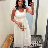 Tank Button Up Midi Dress Dresses WISHLIST