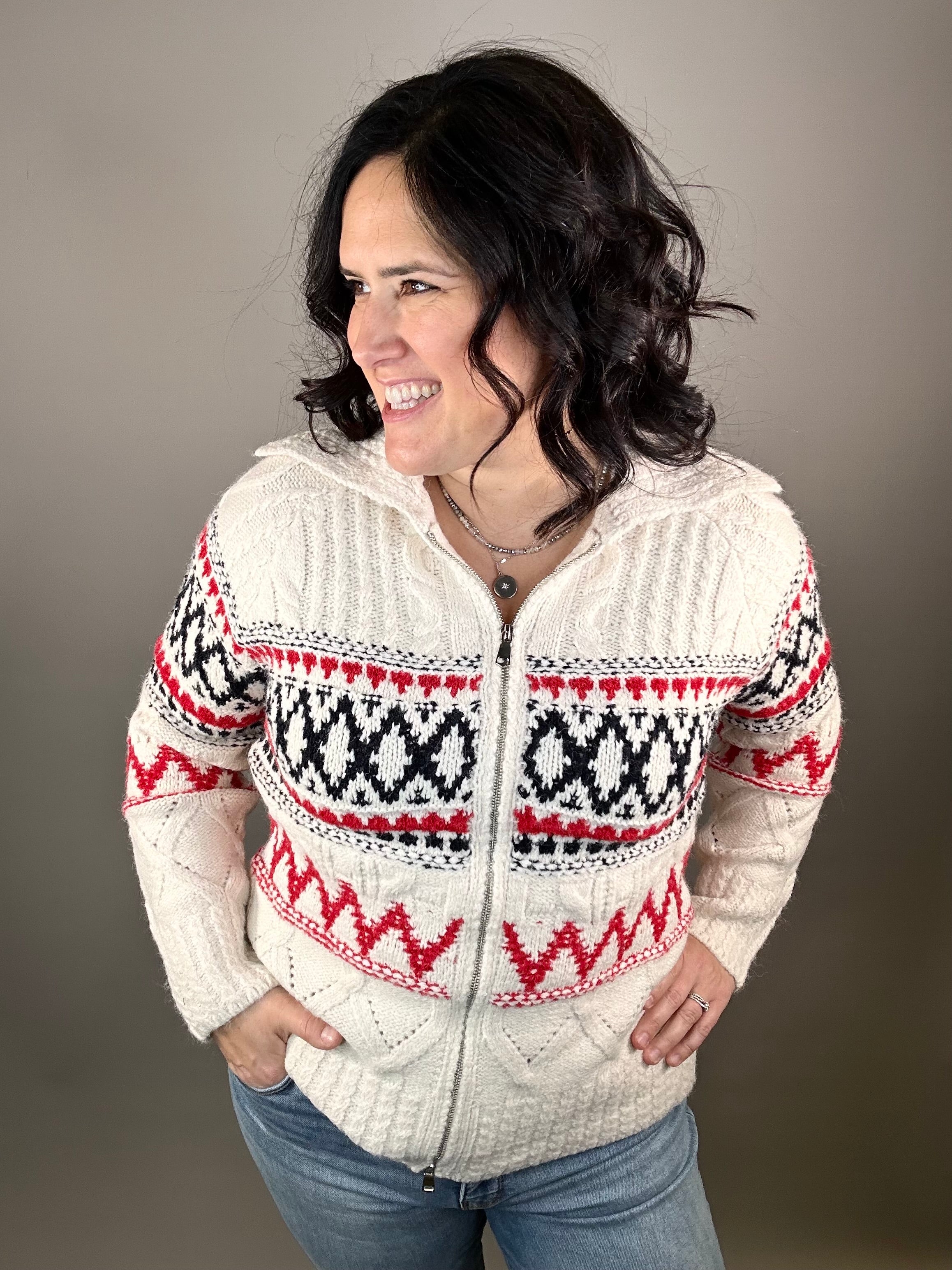 Anemone Cardigan Tops- Cardigans RD International