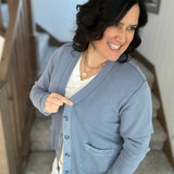 Bleached Blue Zane Cardigan