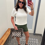 Olive Jane High Rise Shorts Bottoms - Shorts KUT FROM THE KLOTH