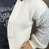 Brielle Mixed Stitch Cardigan