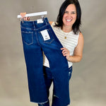 Duke High Rise Wide Leg (Mica) Bottom- Pants MICA DENIM