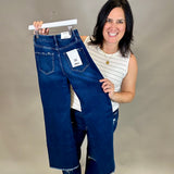 Duke High Rise Wide Leg (Mica) Bottom- Pants MICA DENIM