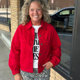 Ruby Red Bailey Jacket