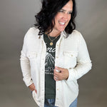 Heather Oatmeal Cassian Shirt Tops - Button Ups THREAD & SUPPLY
