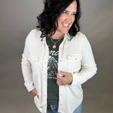 Heather Oatmeal Cassian Shirt Tops - Button Ups THREAD & SUPPLY