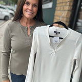 Cream Arcadia Studded Top