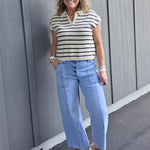 Navy Poet Top Top - Sweater THREAD & SUPPLY