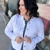 Washed Denim Blue Nova Top