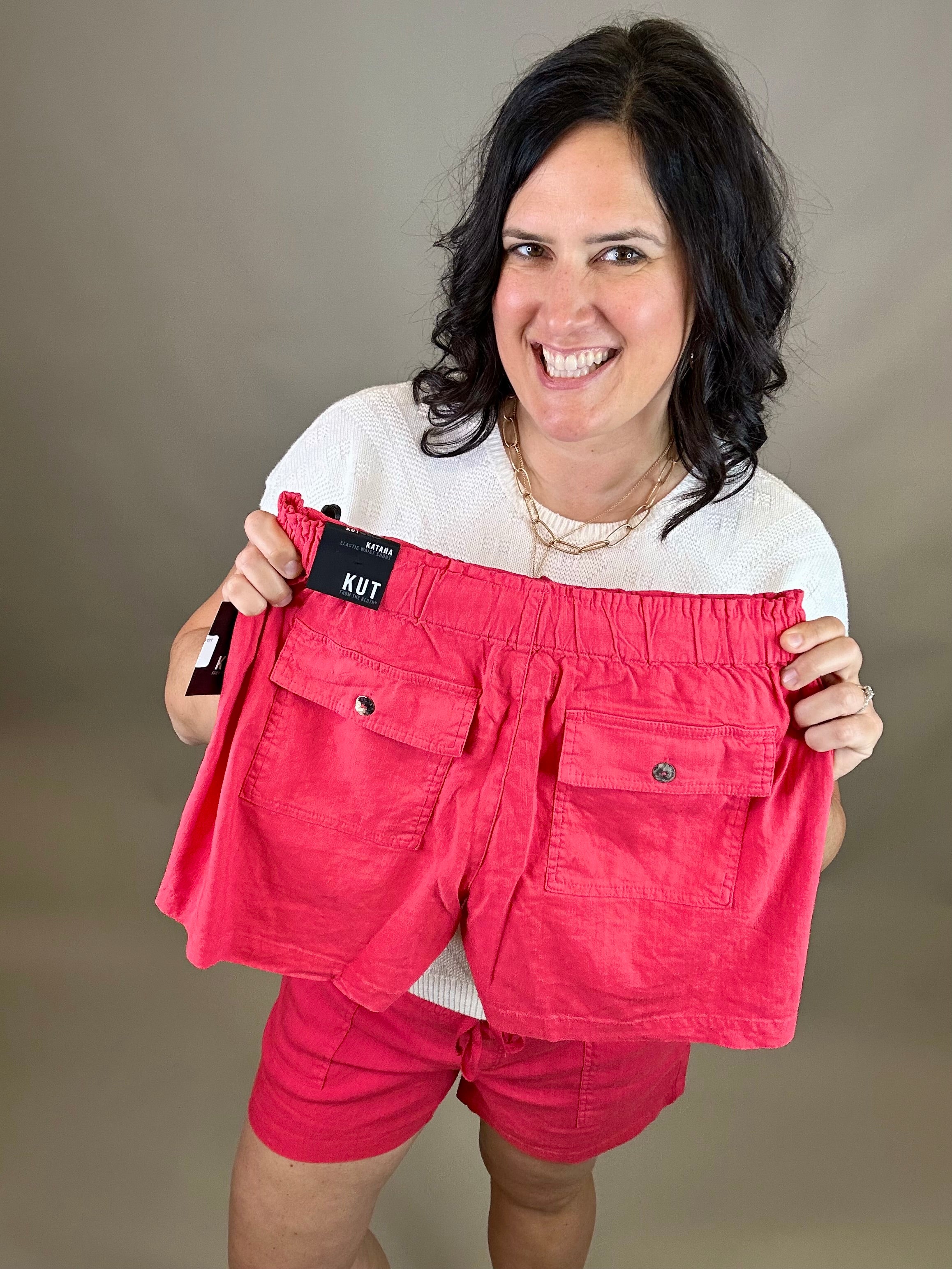 Watermelon Katana Short Bottoms - Shorts KUT FROM THE KLOTH
