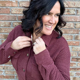 Rust Lined Shirt Jacket Outerwear- Jackets STACCATO