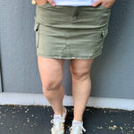Burnt Olive Francine Skirt Bottom- Skirt THREAD & SUPPLY