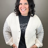 Brielle Mixed Stitch Cardigan
