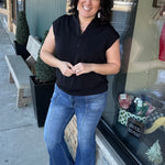 Blue Stone Vintage Wash Flare Jean Bottoms - Pants MICA DENIM