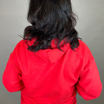 Shakopee Red Hoodie Tops- Sweatshirt WINDMILL GYPSY