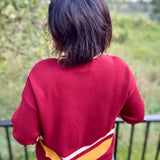 Maroon Minnesota University Sweater Top - Sweater Tea n Rose