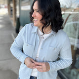 Light Blue Stripe Lewis Top Tops - Button Ups THREAD & SUPPLY