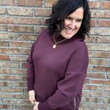 Plum Katelyn Soft Knit Sweater