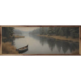 Canoe On The Lake Edge: 12x4 Kendrick Home