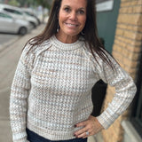 Eunice Space Dye Raglan Sweater