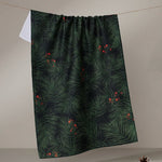Evergreen Pine Tea Towel Geometry