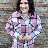 Sharon Plaid Shacket
