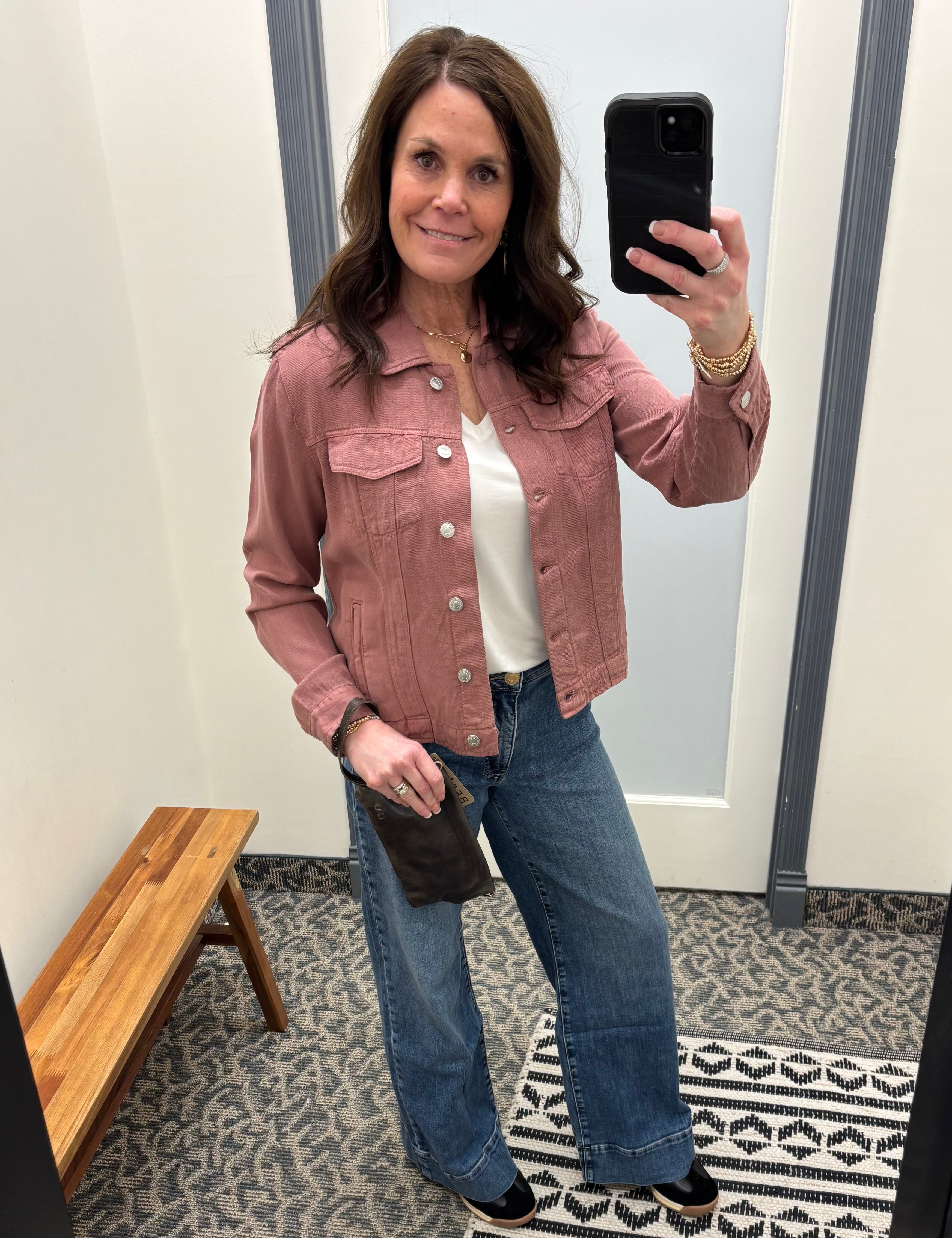 Washed Rose Jackie Jacket Outerwear- Jackets THREAD & SUPPLY