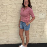 Misty Rose Sage Top Top - Tee THREAD & SUPPLY