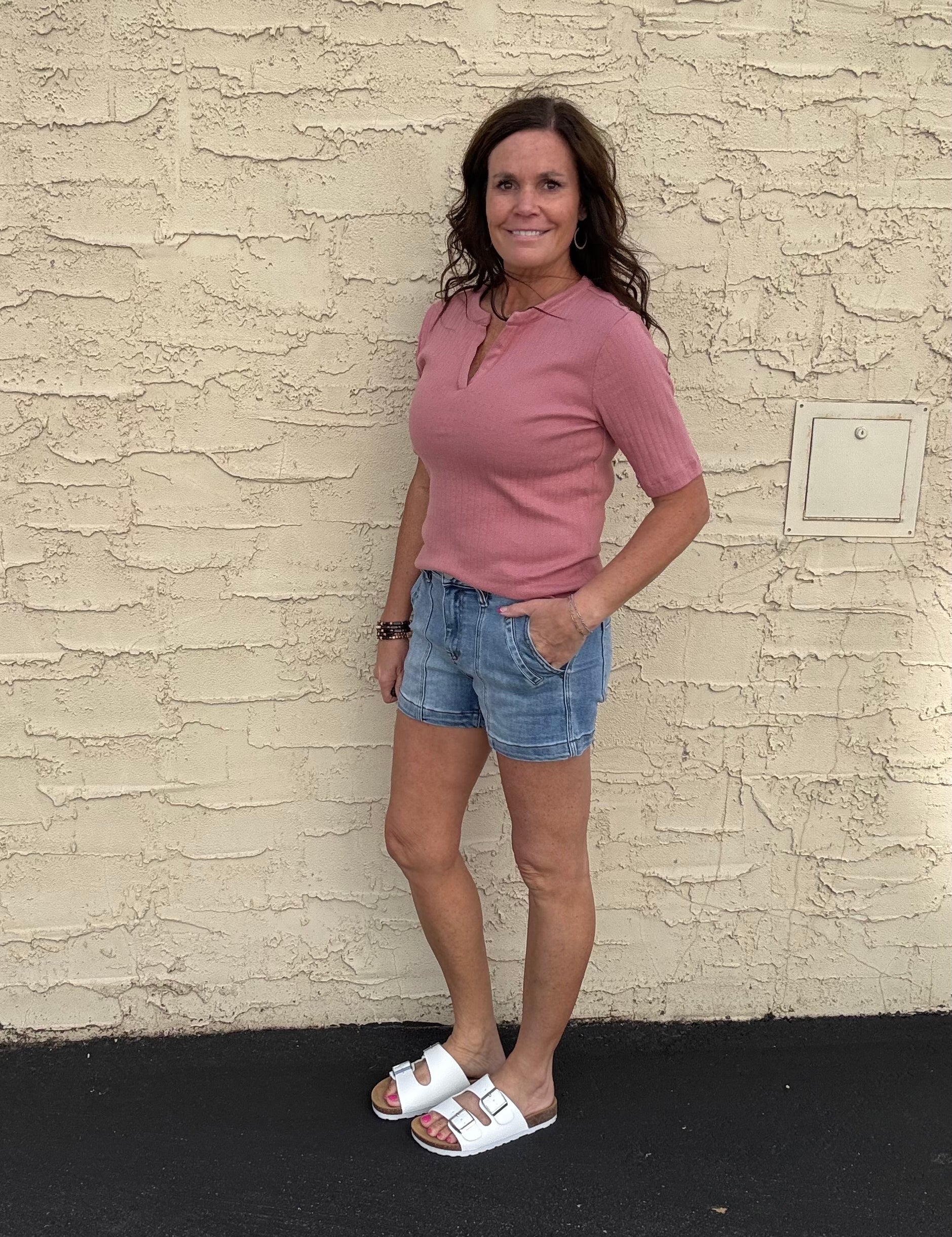 Misty Rose Sage Top Top - Tee THREAD & SUPPLY