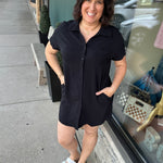 Black Collared Shirt Dress Dresses STACCATO
