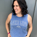 Blue Lake Life Mineral Tank Tops- Tanks OAT COLLECTIVE