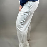 Heather Grey Plush Sweatpants Bottoms - Pants FLAG AND ANTHEM