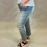 Reese Ankle Straight Accomplish Wash Bottom- Pants KUT FROM THE KLOTH