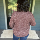 Brown Floral Claremont Jacket