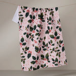 Blushberry Tea Towel Geometry
