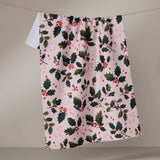 Blushberry Tea Towel Geometry