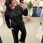 Black Britney Top Top- Sweatshirt THREAD & SUPPLY