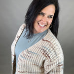 Dorset Balloon Sleeve Cardigan Tops- Cardigans FLAG AND ANTHEM