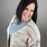 Dorset Balloon Sleeve Cardigan Tops- Cardigans FLAG AND ANTHEM