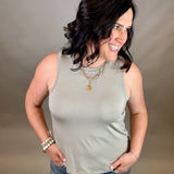 Sage Fog Mary Tank Tops- Tanks THREAD & SUPPLY